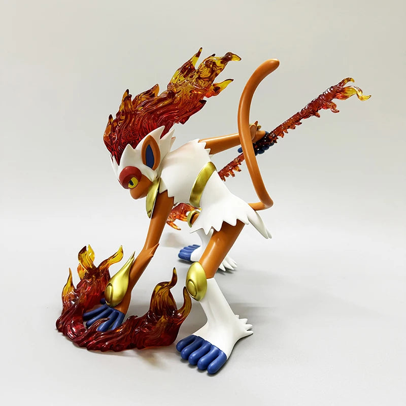 Нов Pokemon Infernape Gk Стереоскопичен Атлас Фигурка Колекционерски PVC Модел Играчки Анимационен Декор Фигурка Детски Подарък за Рожден Ден