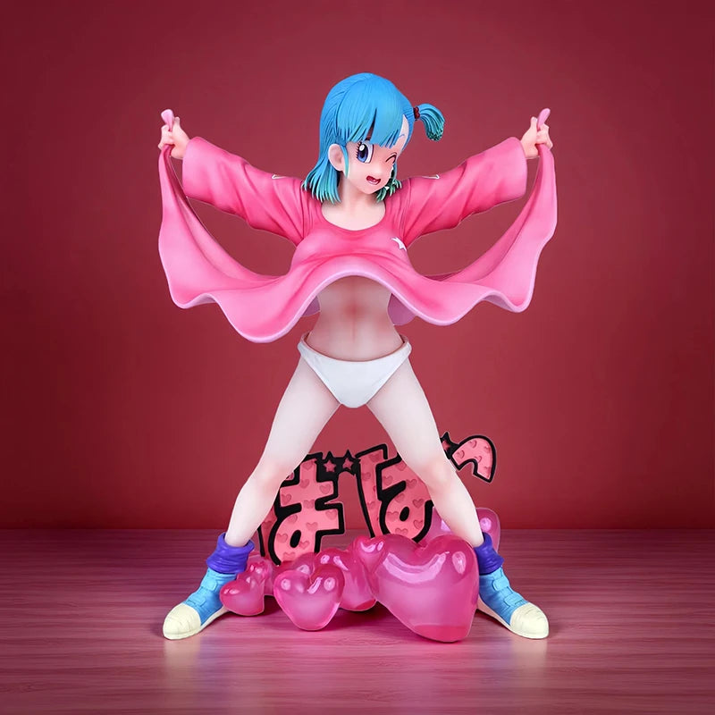 New Dragon Ball Z Bulma Figure Bulma Action Figures Model Pvc Statue Collection Dolls Desk Decoration Toys Kids Christmas Gifts