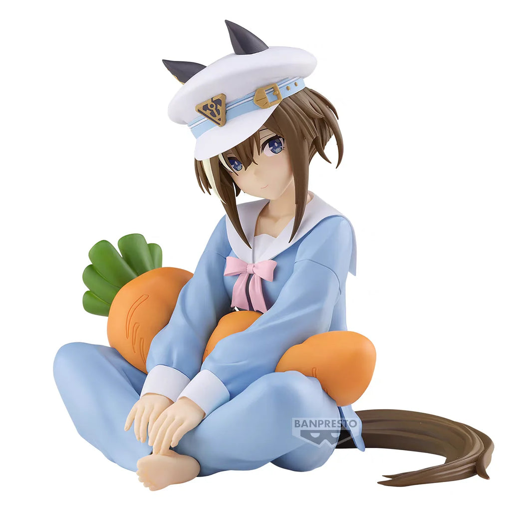 Original Bandai Umamusume: Pretty Derby Relax Time Movie Edition TV Anime Kitasan Black Figure Model Collector Figurine Toys