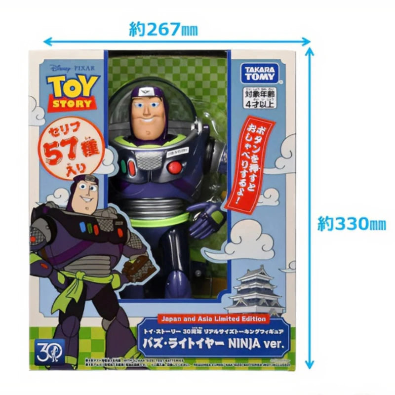 Tomica Story 30th Anniversary Limited Edition Ninja Buzz Lightyear Woody Action Figure Collectible Desktop Car Decoration Toy