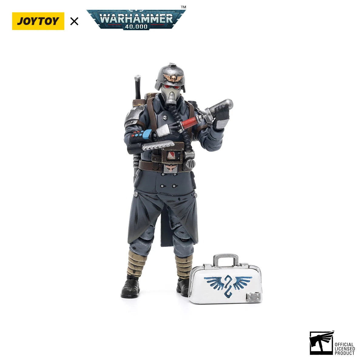 [Pre Order]JOYTOY Warhammer 40K1/18 Action Figure Astra Militarum Death Korps of Krieg Veteran Squad Anime figures Toys Model