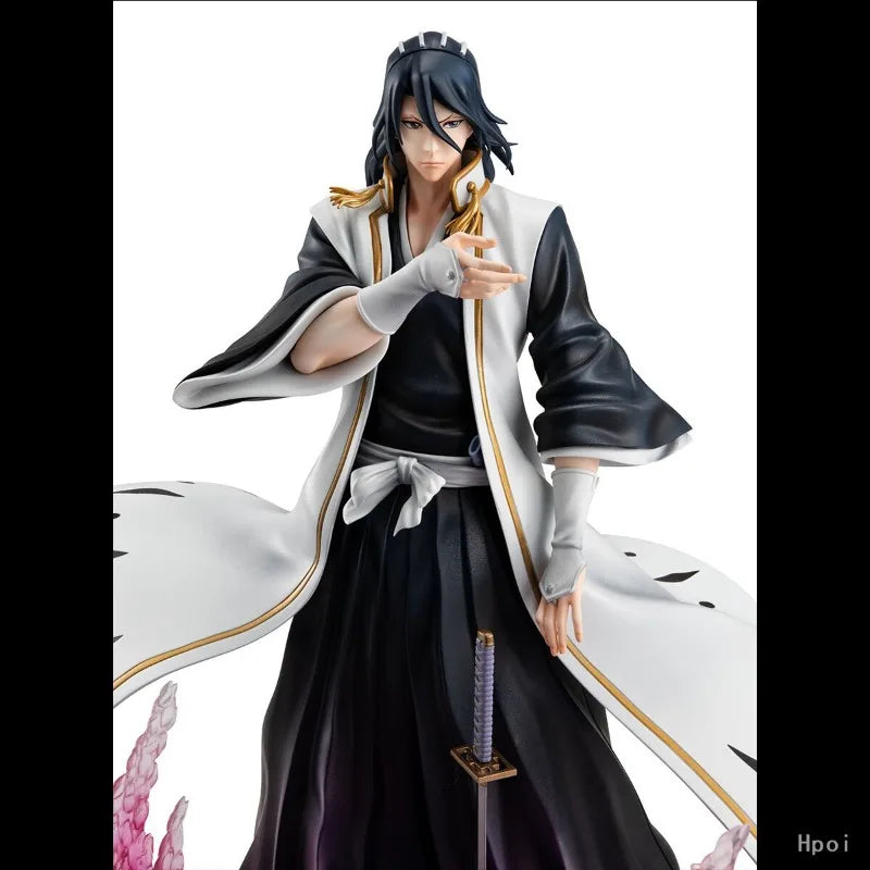 -In Stock Original MegaHouse BLEACH Kuchiki Byakuya Thousand Years of Blood War Anime Figure Model Gift Toys Collect