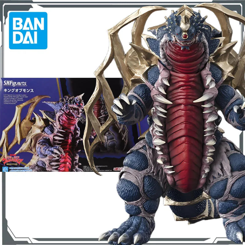 Bandai Original S.H.Figuarts Series King of Mons Anime Action Figures Toys for Boys Christmas Gift Collectible Model Ornaments