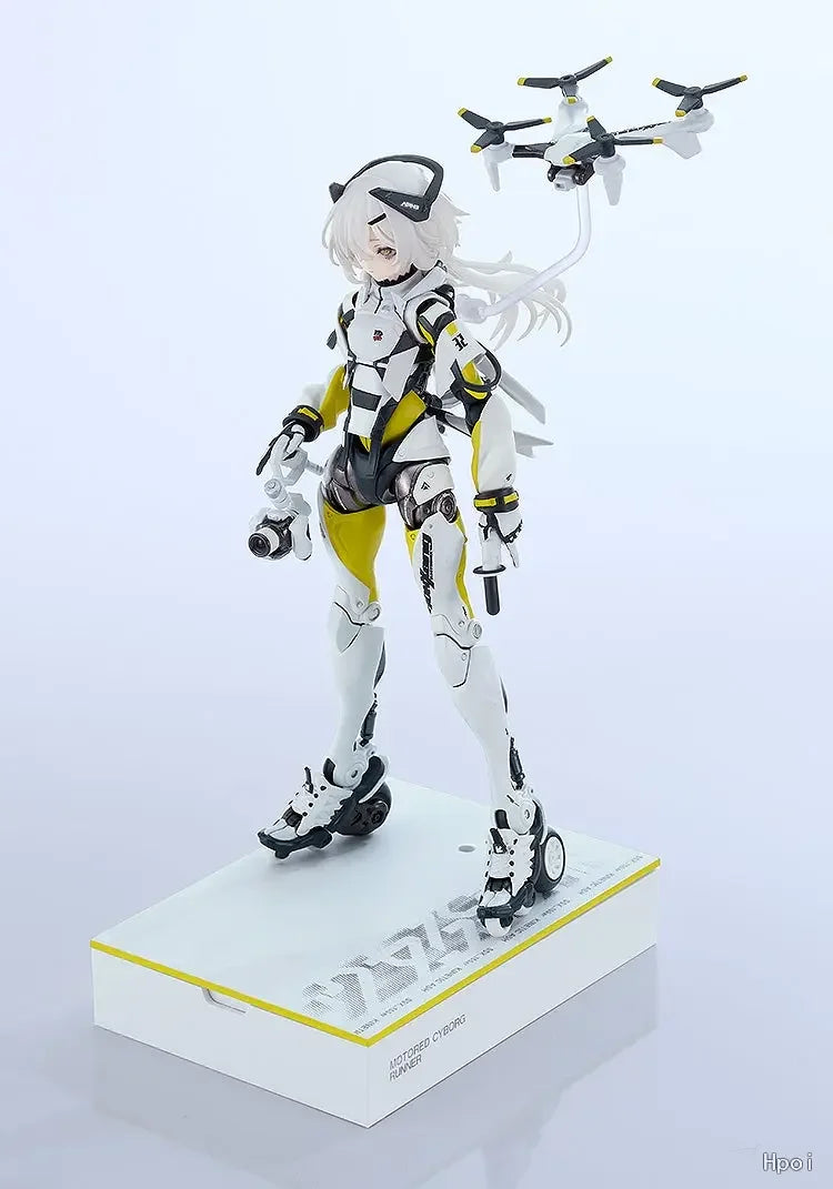 Original Sentinel Motored Cyborg Runner SSX_155ar KINETIC ASH 175mm PVC Collectible Action Figure