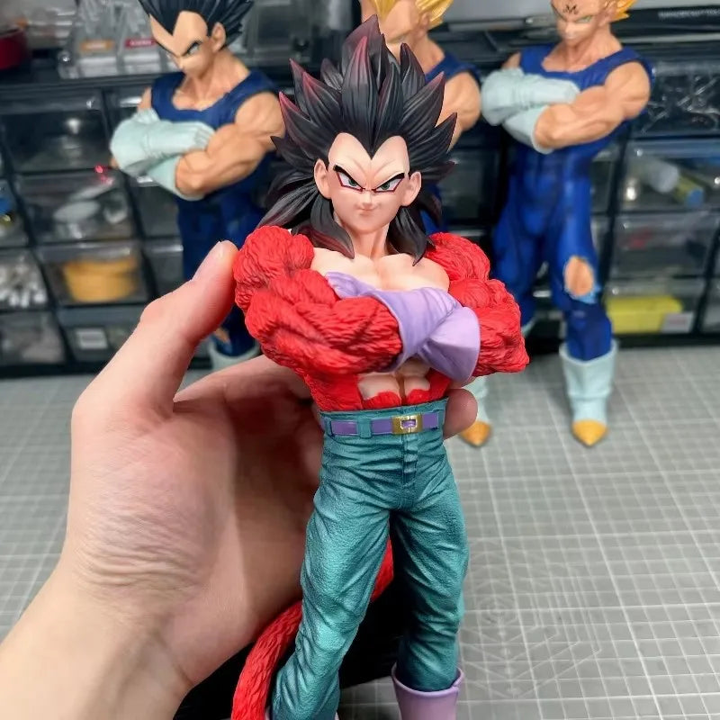 Jt Statue Dragon Ball Super Saiyan 4 Gogeta Vegeta Goku Anime Figure 31cm Model Collection Custom Desktop Toy Gift In Stock