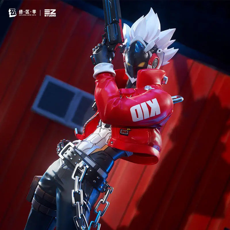 In Stock Official Genuine 34cm Zenless Zone Zero Figure Billy The Kid Anime Collectible Model Desktop Decorations Kids Toys Gift