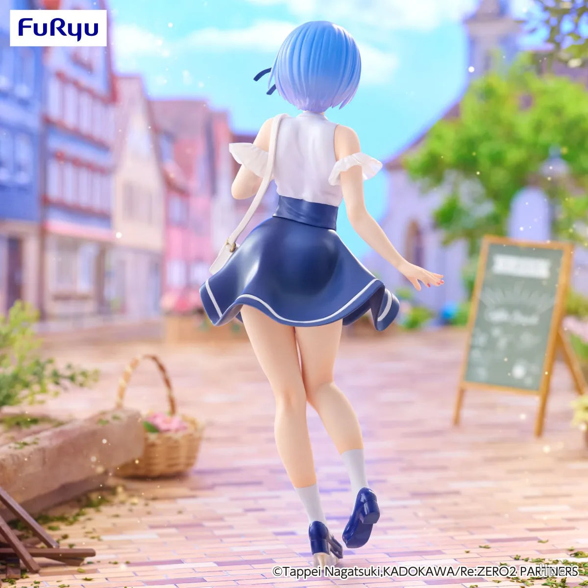 В наличност Оригинална предварително боядисана FuRyu Trio-Try-iT фигура Re: Zero Kara Hajimeru Isekai Seikatsu Rem Декорация на модел на аниме фигура