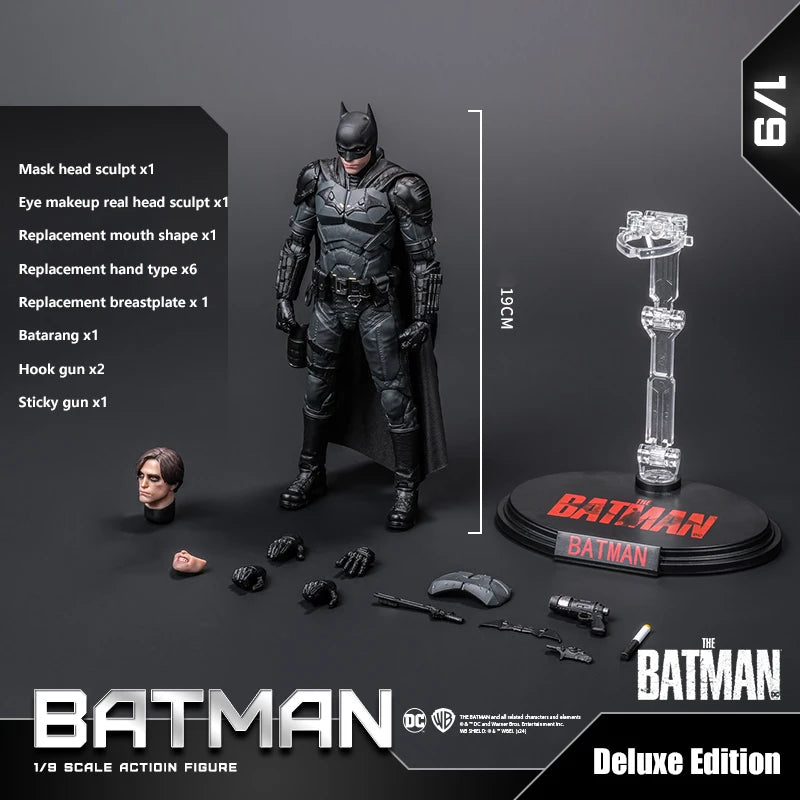 Fondjoy DC Batman Full series BVS Batman Movie Character Model Limited Head Sculpt Action Figures 19cm Collect Model Boy Gifts