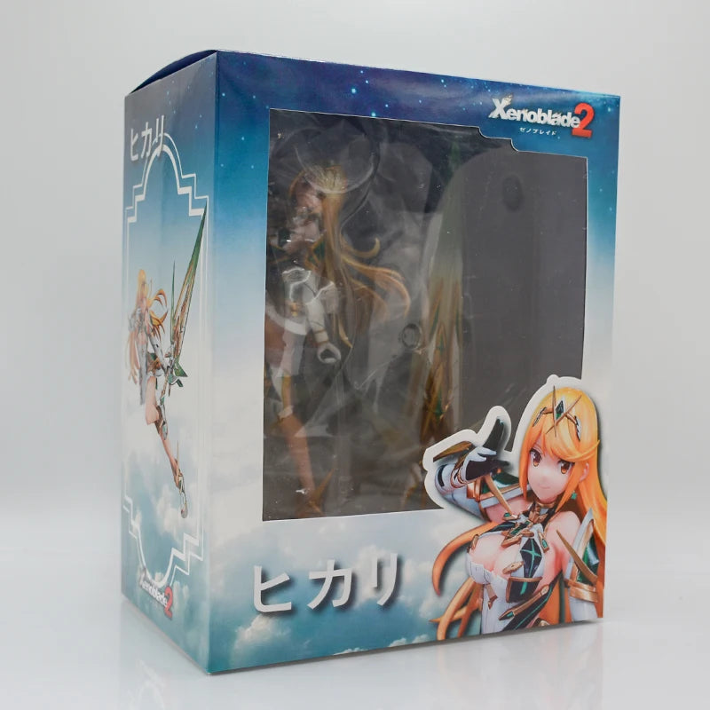 23cm Xenoblade Chronicles 3 Mio Anime Game Figure Mythra/Hikari Action Figure Pyra/Homura Figurine Collectible Model Doll Toys