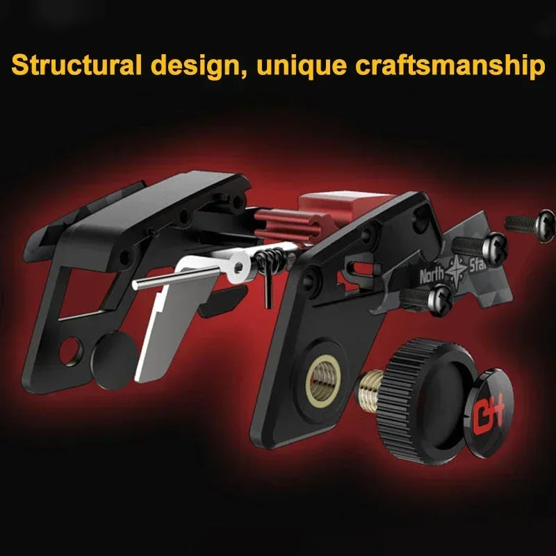 S8 4 Fingers Universal Mobile Phone Game Trigger Aim Shooting L1 R1 Key Button for IOS Android PUBG Gamepad Joystick Controller