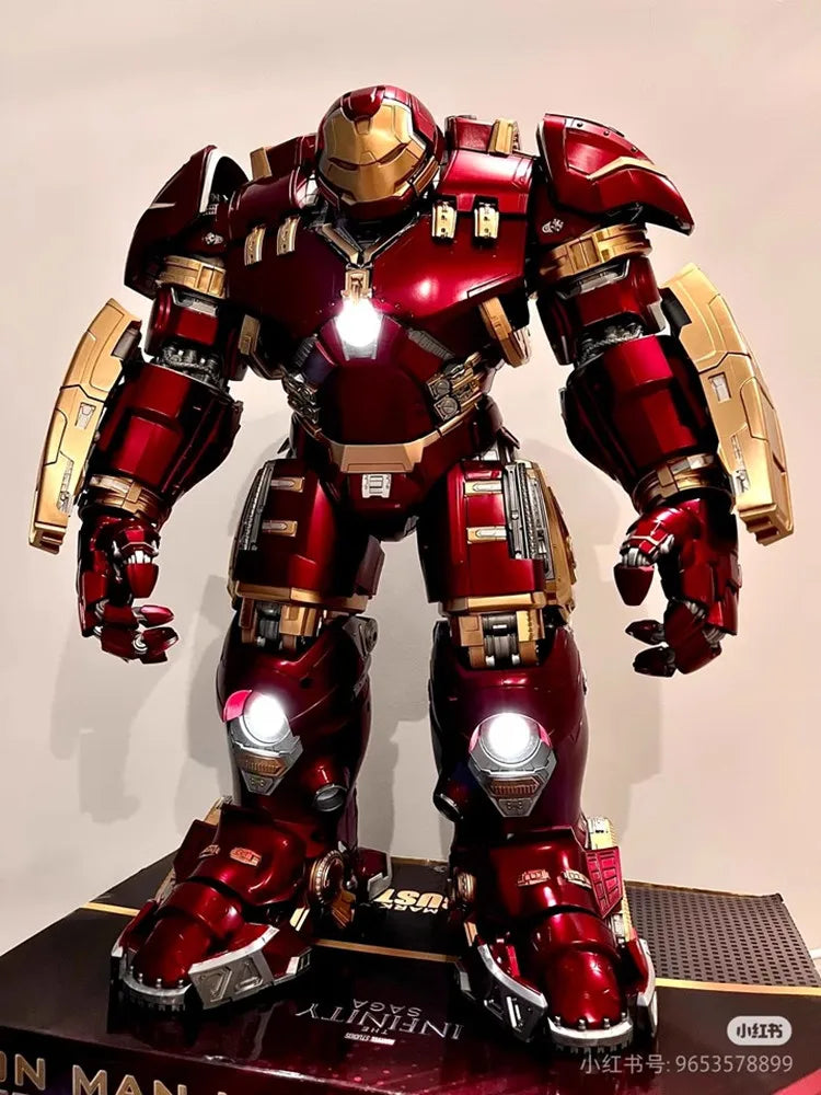 45cm Iron Man Mk44 In Stock Marvel Legends Action Figure Mark Hulkooster Hulkbuster Armor 1/7 Assembly Collect Model Toys Gifts
