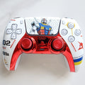 NEWJohnny Old Video Gamer Handmade Original Gamepad Upgraded Hall TMR Electromagnetic Joystick PS5 Wireless Gaming Controller
