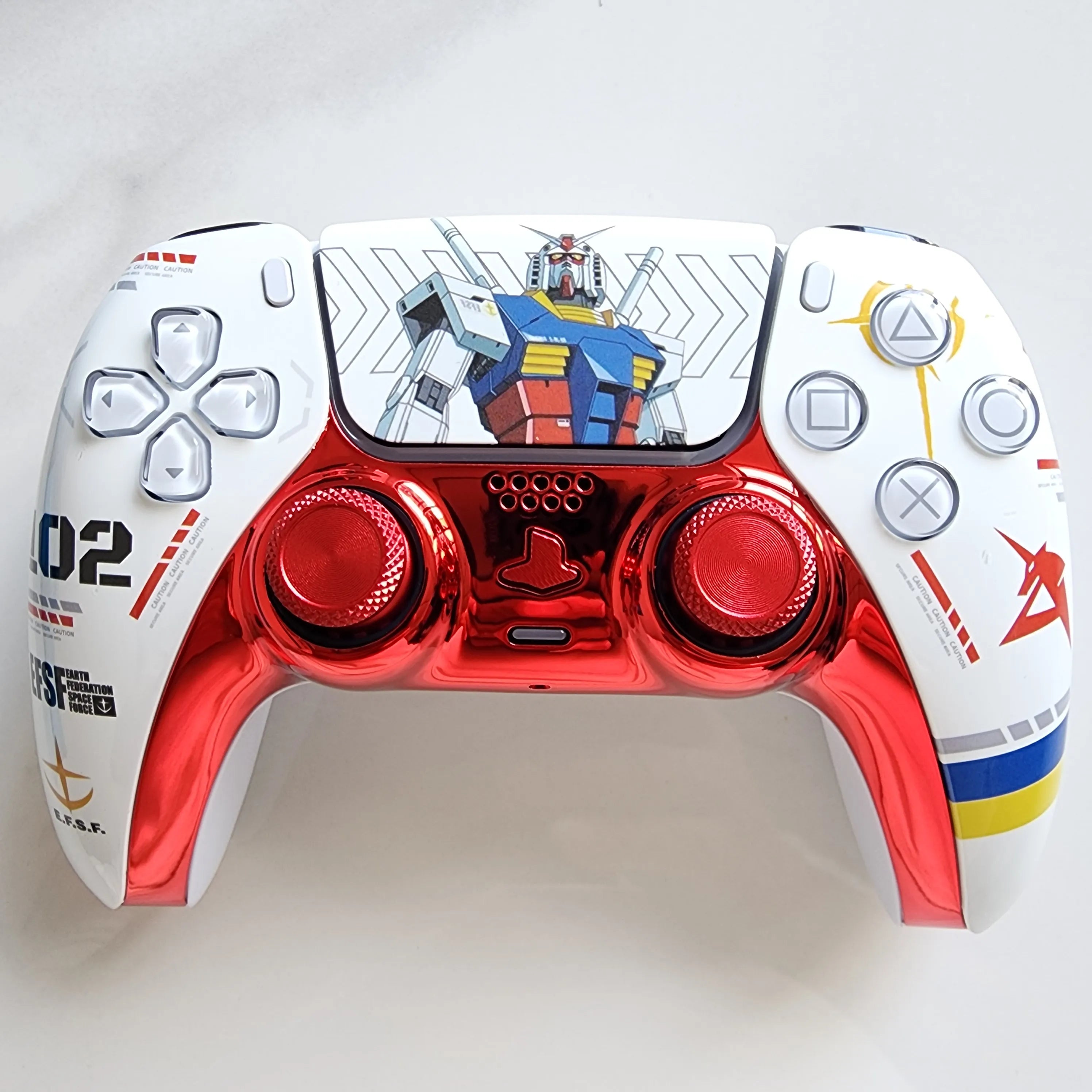 NEWJohnny Old Video Gamer Handmade Original Gamepad Upgraded Hall TMR Electromagnetic Joystick PS5 Wireless Gaming Controller