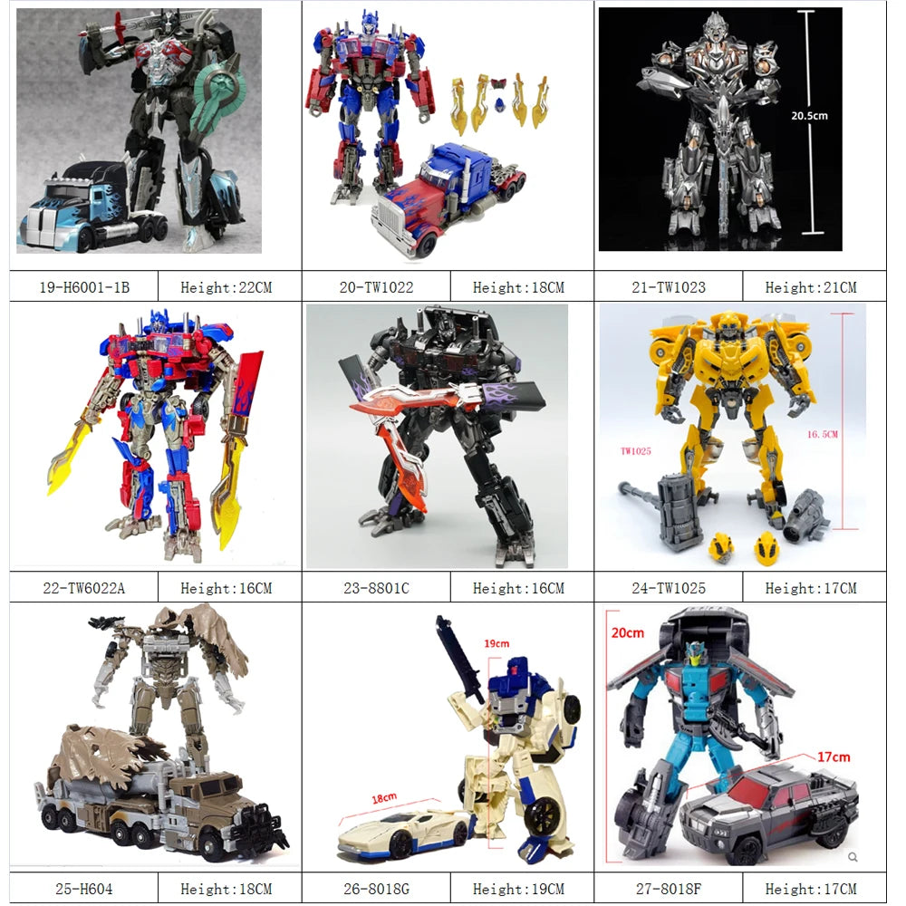 Transformation Toys BMB BAIWEI OP Commander Bumbleb Hound Shockwave Grimlock Prowl Ironhide Figure Model Action Deformed Robot