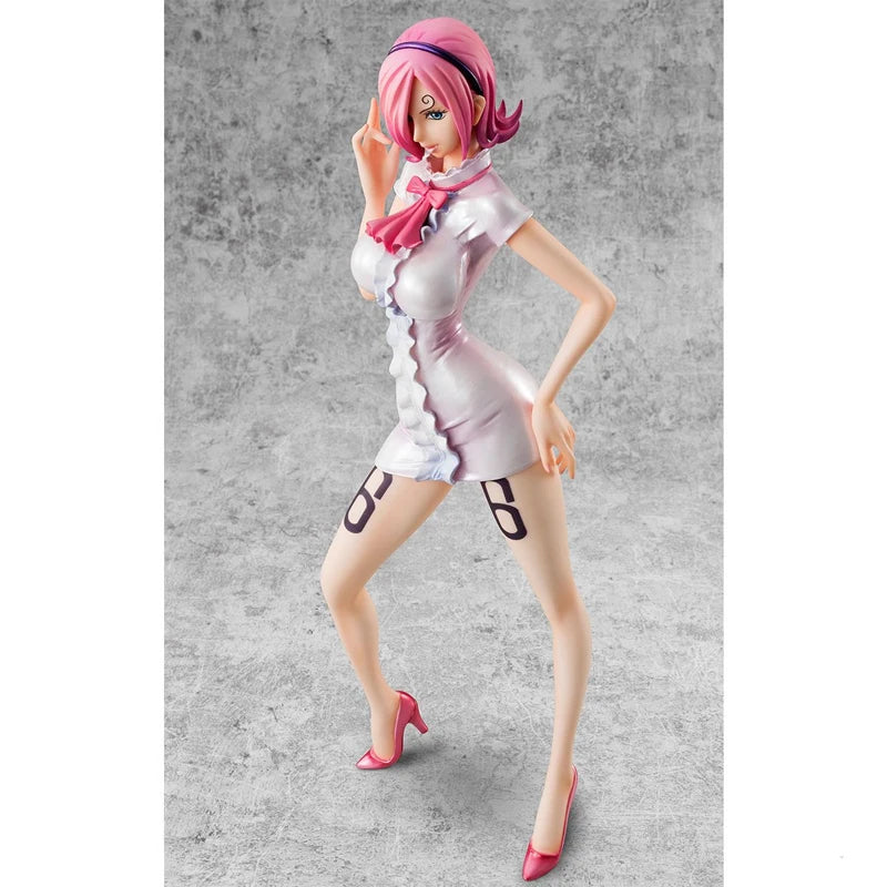 MegaHouse Genuine One Piece POP "Limited Edition" MH Vinsmoke Family, Reiju "Sail Again" Anime Action Figure Toy
