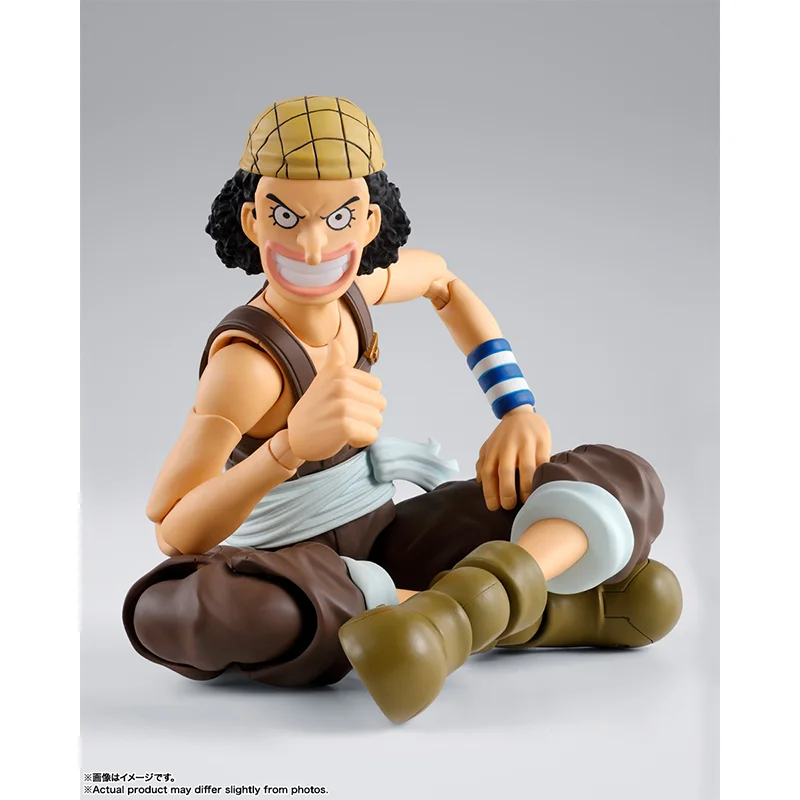 Original Bandai ONE PIECE SH Figuarts SHF Usopp Romance Dawn Anime Action Collection Figures Model Toys In Stock
