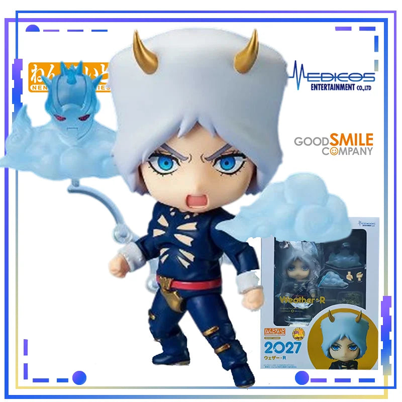 MEDICOS-E Genuine Nendoroid JoJo's Bizarre Adventure Part 6&Part 7 #2026 Narciso Anasui Steel Ball Run Gyro Zeppeli Poseable Toy