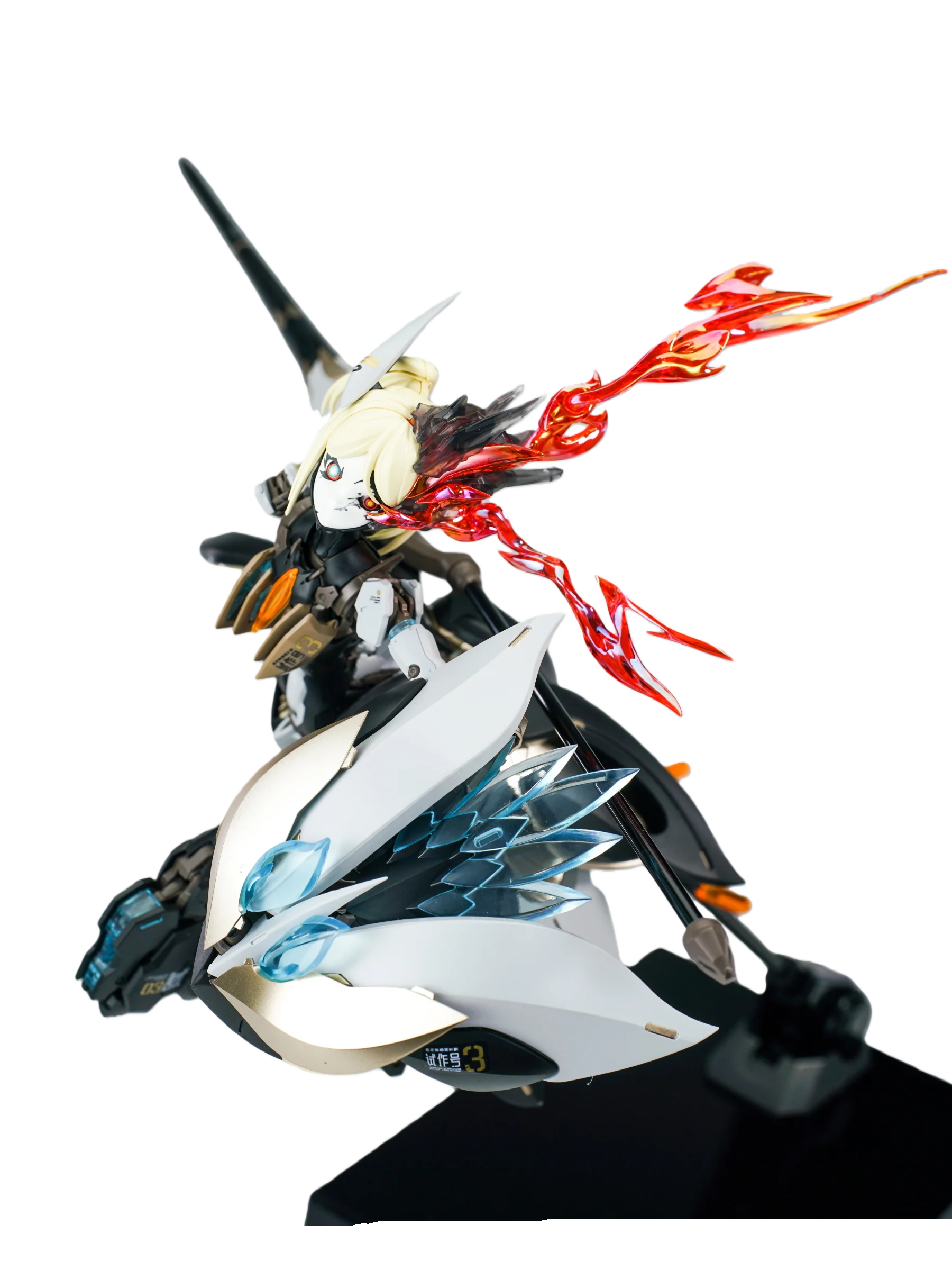 Hemoxian Model Rosado Starflower Lily 1/10 RS-03 Long Distance Sniper Type Inorganic Starflower Mechanical Girl Model Kit Toy