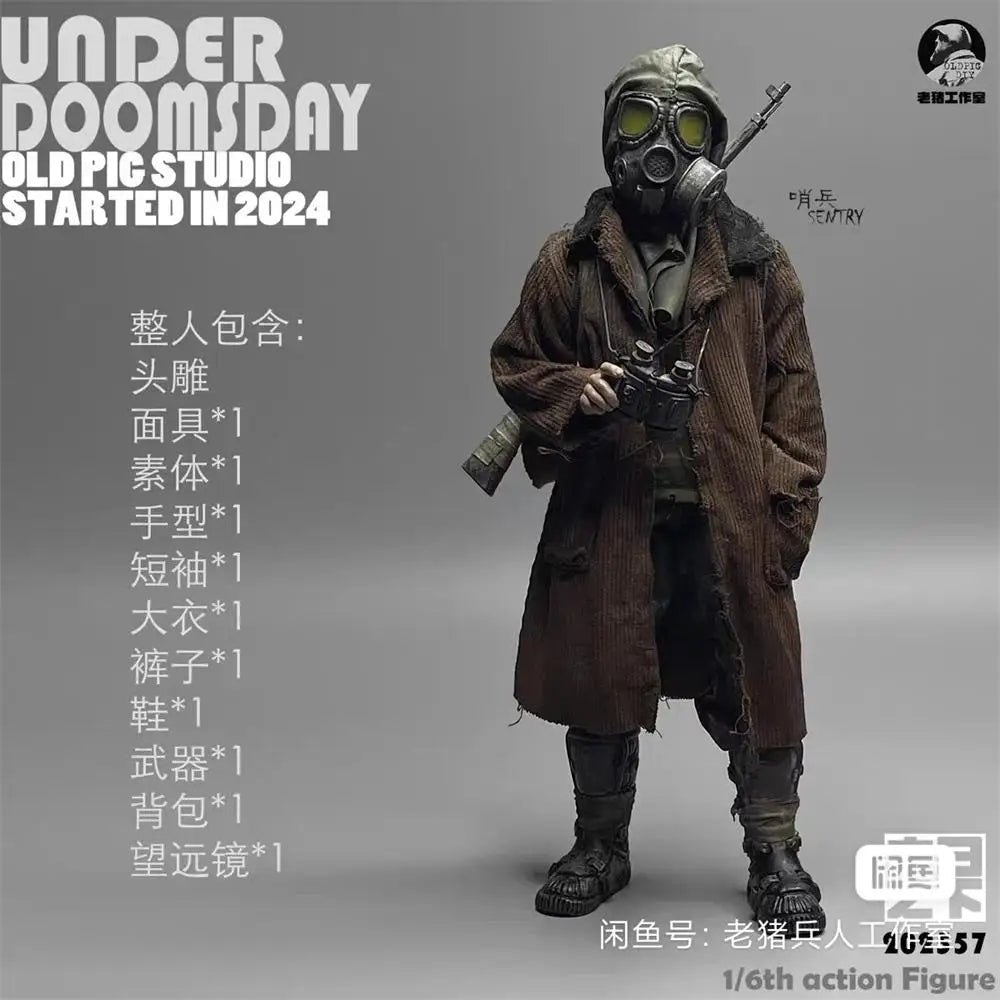1/6th In Stock 3ATOYS Residents Walking Dead Zombie Survivor Face Version 3.0 Full Set Moveable Action Figure Gift For Fans
