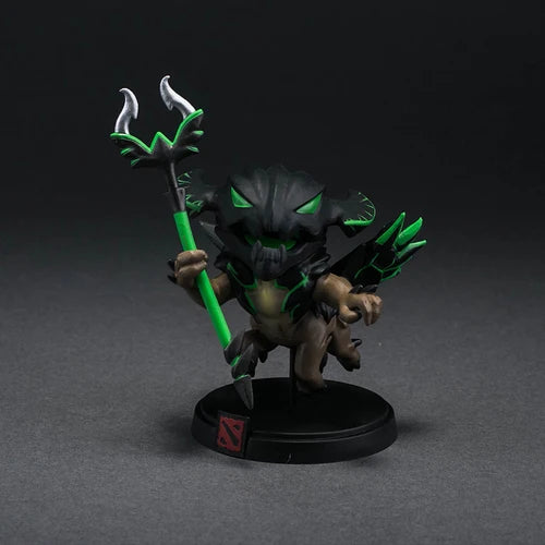Dota 2 Figure Action Heroes Set Jakiro Shadow Fiend Snapfire Earthshaker Drow Ranger Rubick Treant PVC Q Version 4" Toy Doll