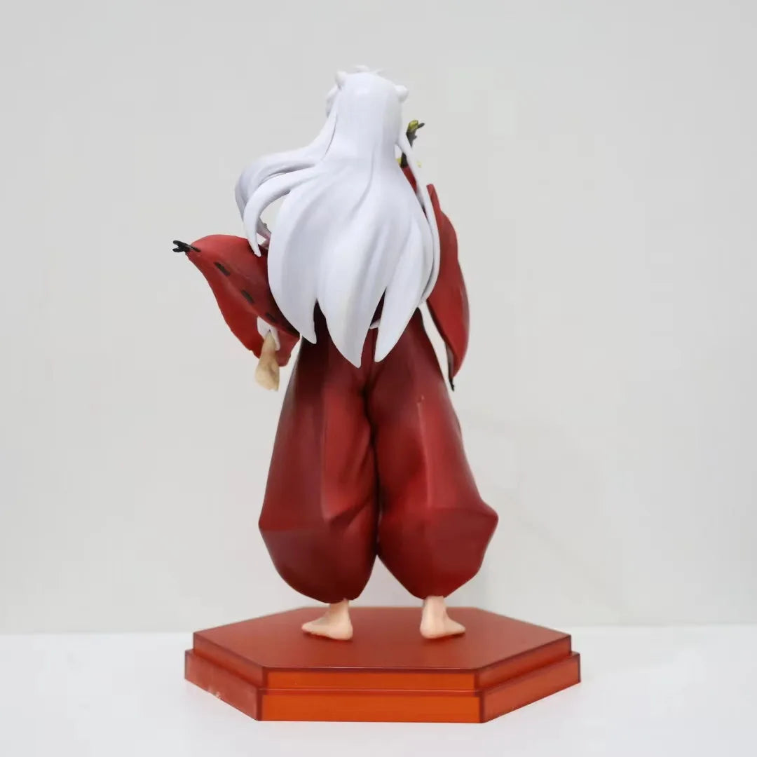 Anime Inuyasha Figur Inuyasha Kikyō Sesshoumaru Higurashi Kagome PVC Actionfigur Modell Spielzeug Sammlermodell Spielzeuggeschenk