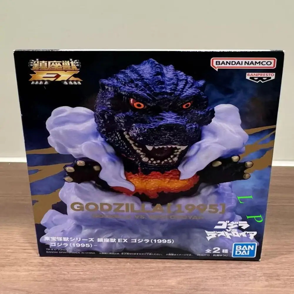 In Stock Original Banpresto BANDAI Toho Kaiju Series  Jinzabeast EX Godzilla (1995) Anime Figure Model Genuine Boxed Toy