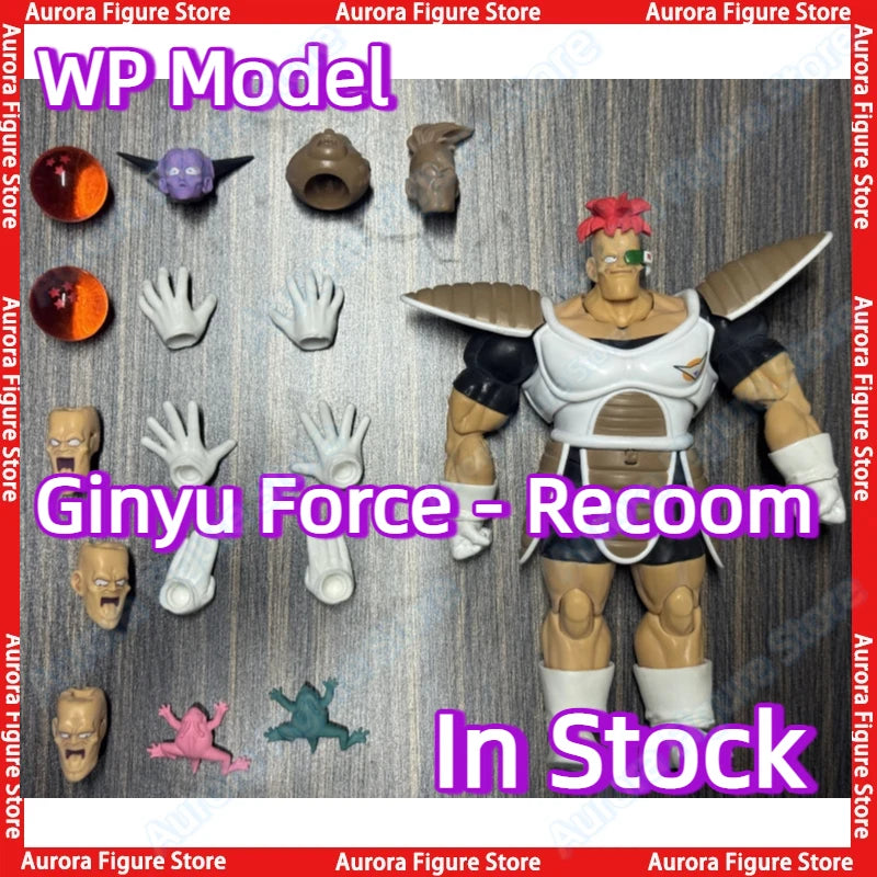 In Stock WP Model Recoom 1/12 Dragon Ball Z SHF Frieza Force Ginyu Force Recoom Jeice Anime Action Figures Toys Model PVC