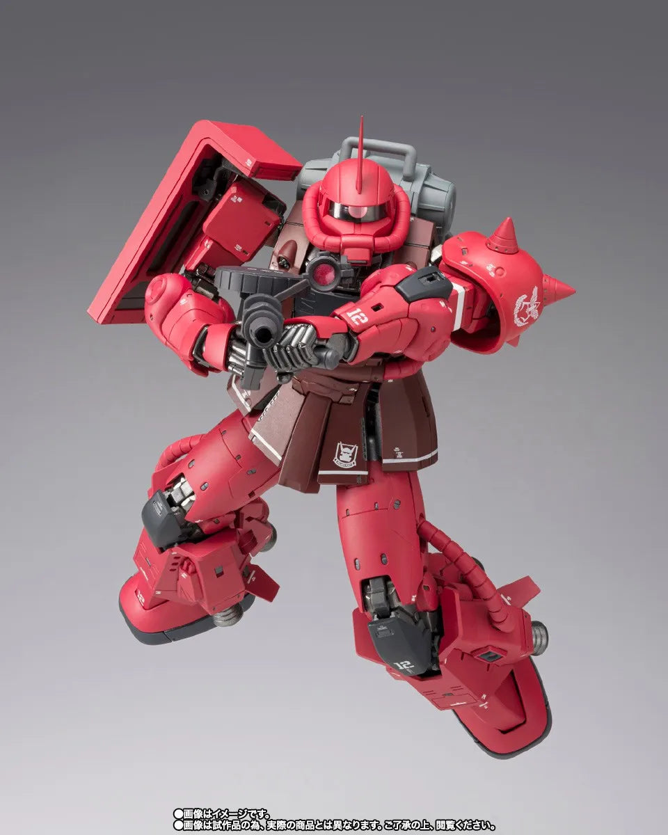 In Stock Genuine BANDAI GUNDAM FIX FIGURATION METAL COMPOSITE MS-06R-1A High Mobility Type Zaku 2 Figure Anime Action Model Toy