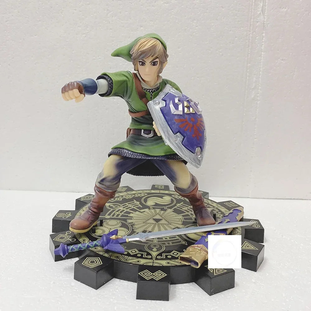 Anime Zelda Legend Figure Skyward Link Action Figure Master Sword Skyward Cool Doll Desktop Ornament Collection Gift For Child