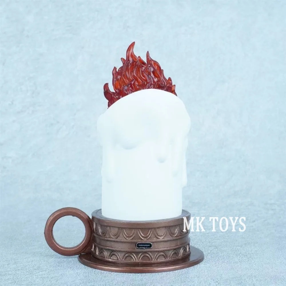 13cm Anime Howl's Moving Castle Figure Luminous Calcifer Action Figures Pvc Collection Decoration Model Toys Gifts
