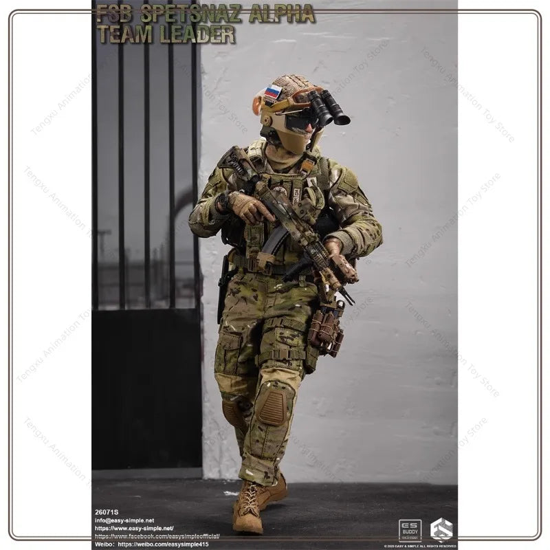 【Coming Soon】EASY&SIMPLE ES 1/6 26071S Russian FSB Alpha Limited Edition