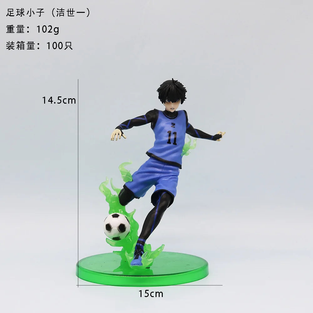 12CM Anime Gekijouban Blue Lock Episode Nagi Nagi Seishirou Figure Blue Lock Model Toy Gift Action Figure PVC