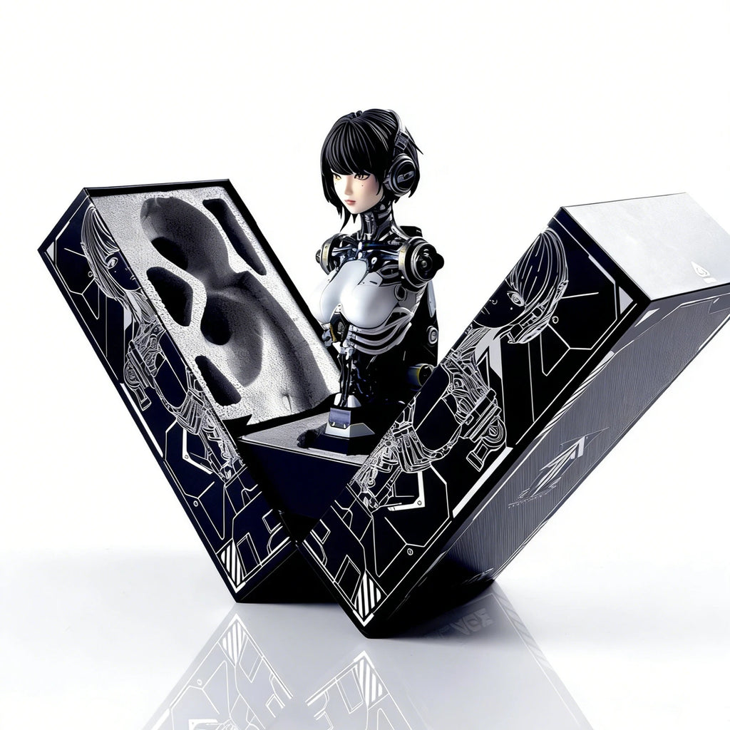 Linglong Ash 1/4 Half-Body Figure Collectible Model, High-Quality Role