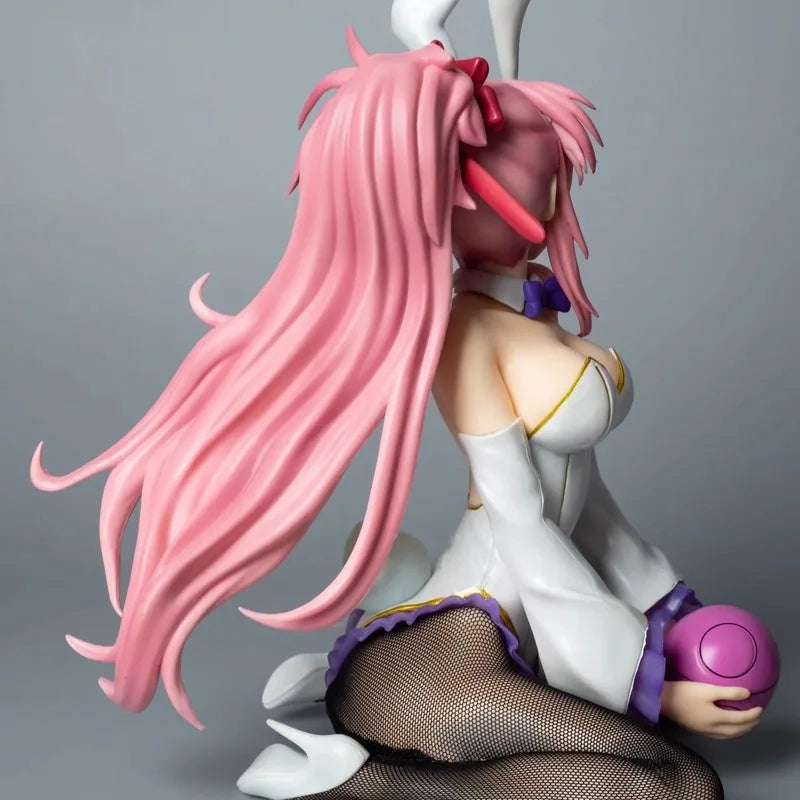 Anime Figure Lacus Clyne Bunny Girl 1 4 Scale Pvc Collectible Model Desktop Decor Animation Periphery For Adult Anime Collectors