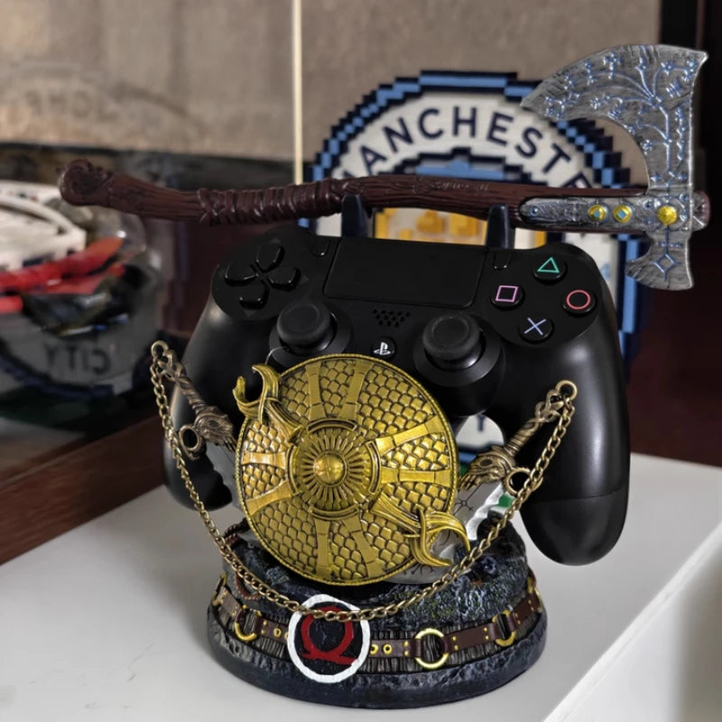 God of War Game Controller Holder for PS5/XBox/PS4 Gamepad Stand Desktop Decoration Anime Universal Bracket Gaming Accessories
