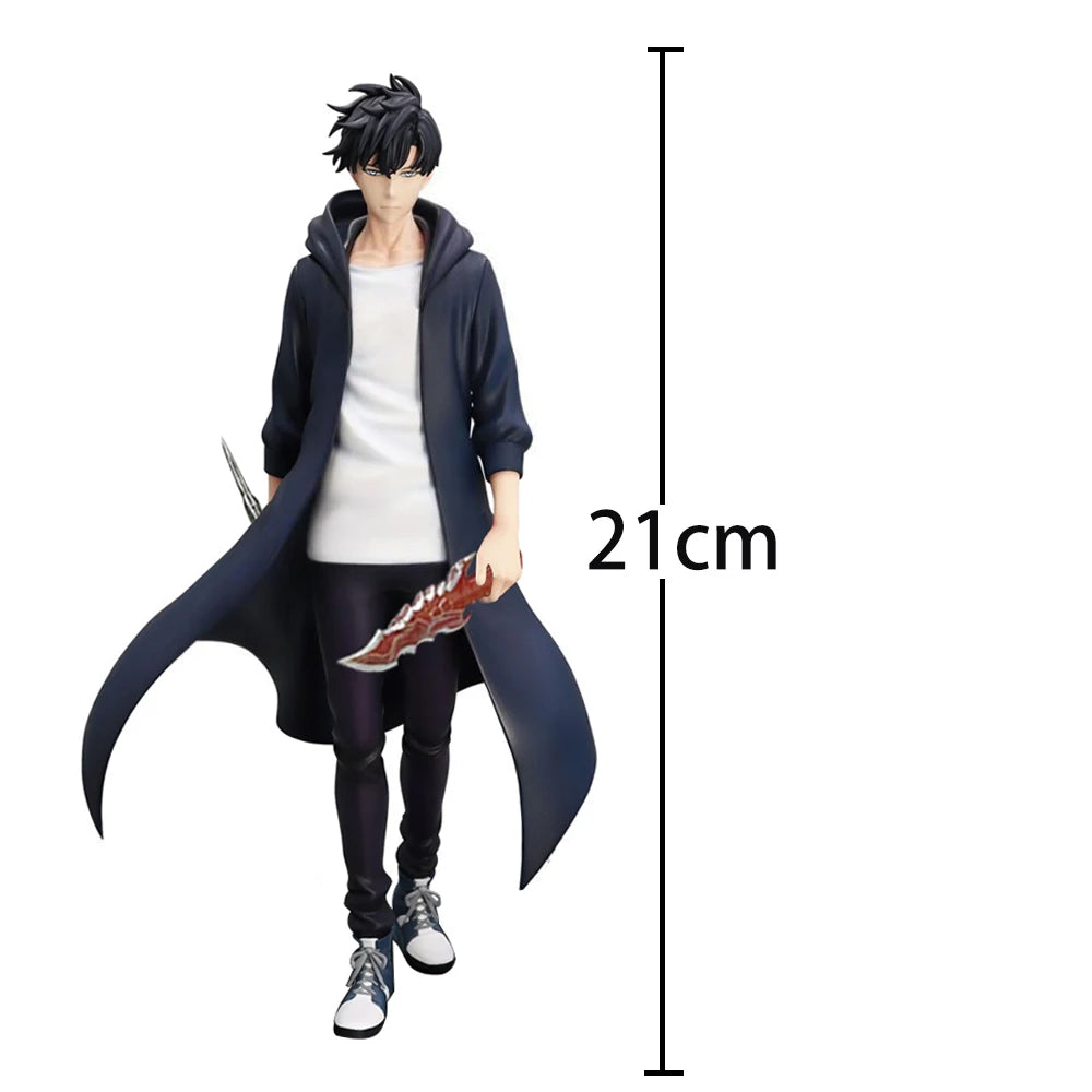 Anime Beru Figure Sung Jinwoo Action Figure Sung Jin Woo Beru figurine statue Model handsome Collection Adult Boy Anime Gifts