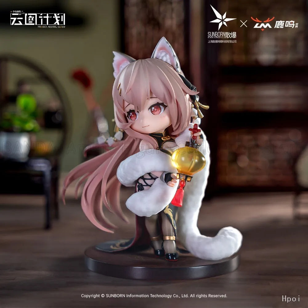 Original Girls Frontline Project Neural Cloud Persi-caria Cosplay Costume Q Version Limited Edition Toy Model