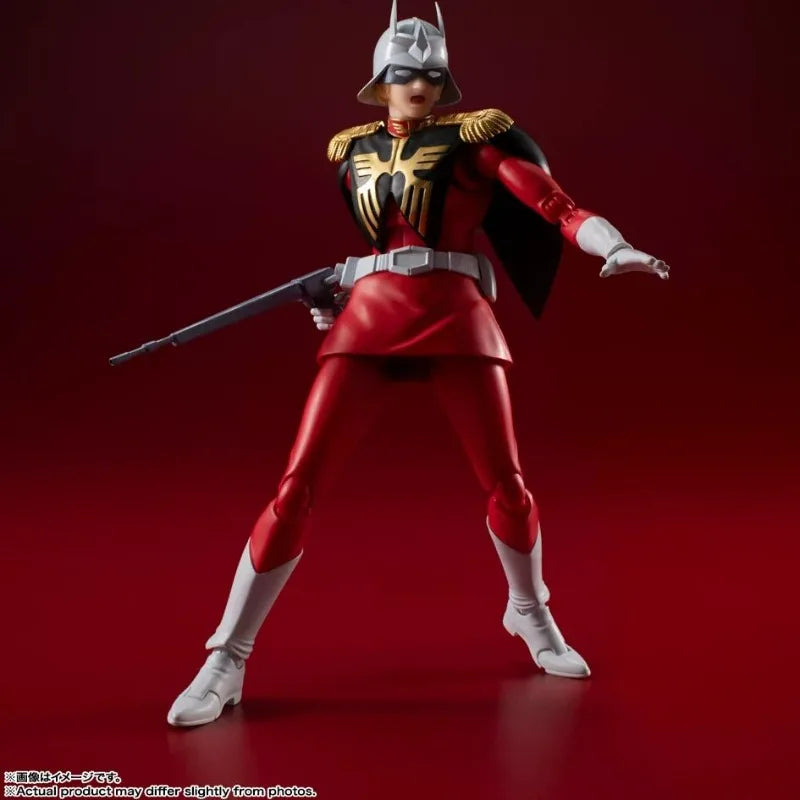 Brand New Genuine Bandai Model Mobile Suit Gundam Char Red Comet Aznab Joint Movable Figure in Stock Children's Toys in Stock