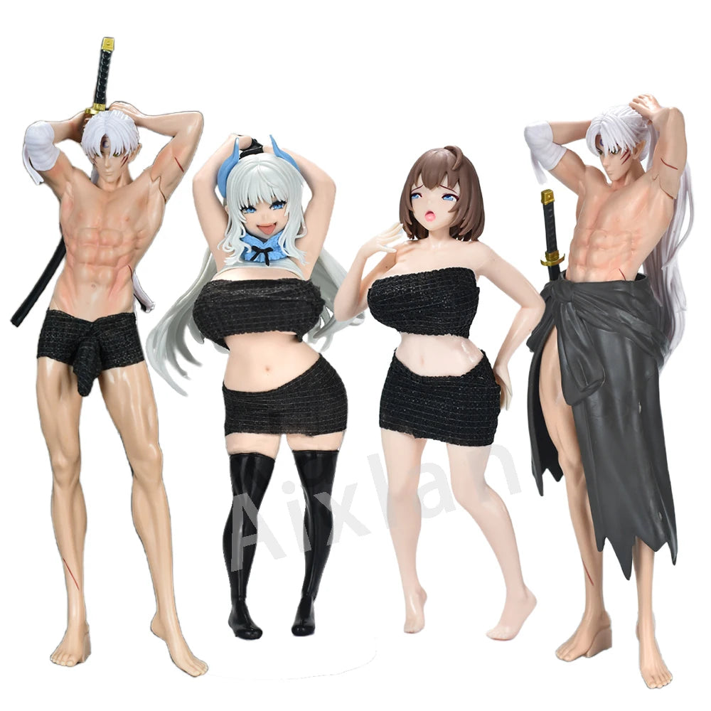 Търговия на едро Aixlan Nsfw фигурка Kono Mizuki Hentail секси момиче PVC Waifu фигурка Amine фигурки за възрастни Loli 18+ колекционерска фигурка