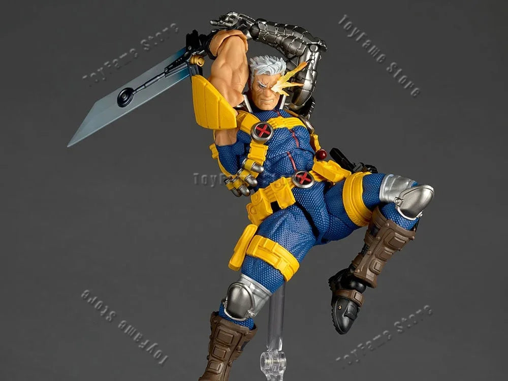 In Stock 100% Original Kaiyodo Revoltech Amazing Yamaguchi Cable Ver.1.5 NR083 Collectible Action Figure