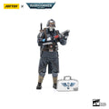 JOYTOY Warhammer 40K action figure 1/18 Astra Militarum Death Korps of Krieg Veteran Squad Guardsman Medic figures Toys