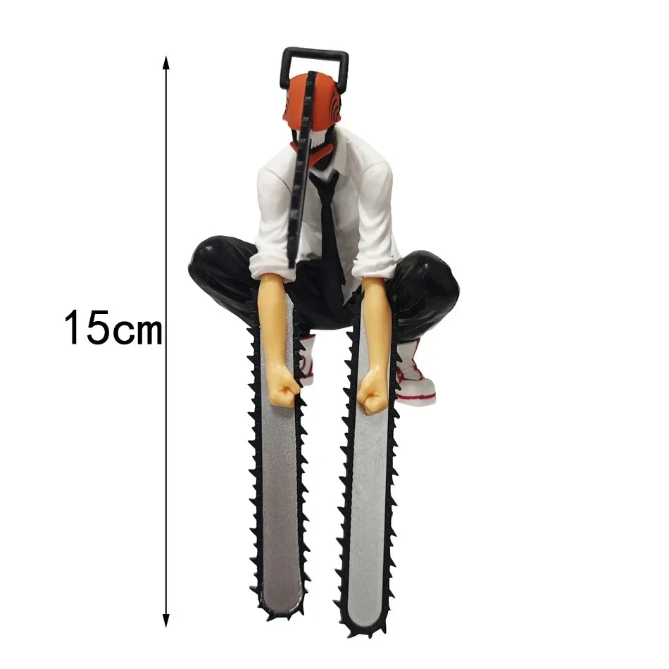 Hot  chainsaw man anime figure power denji action figure pvc chainsaw man power statuette pvc adult collection model doll toy