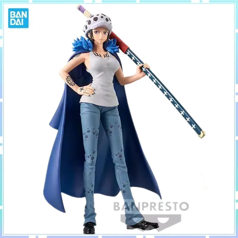 Bandai Original Banpresto Anime One Piece DXF EXTRA Trafalgar Law ÄNDERUNG PVC Action Figure Sammeln Modell Spielzeug