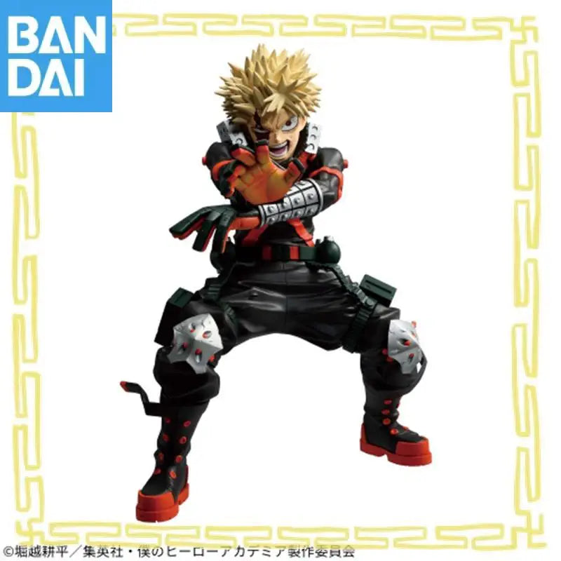 Genuine Bandai Namco Banpresto My Hero Academia Bakugo Katsuki Grandista Anime Figure Model Collector Desktop Ornament Toy Gift