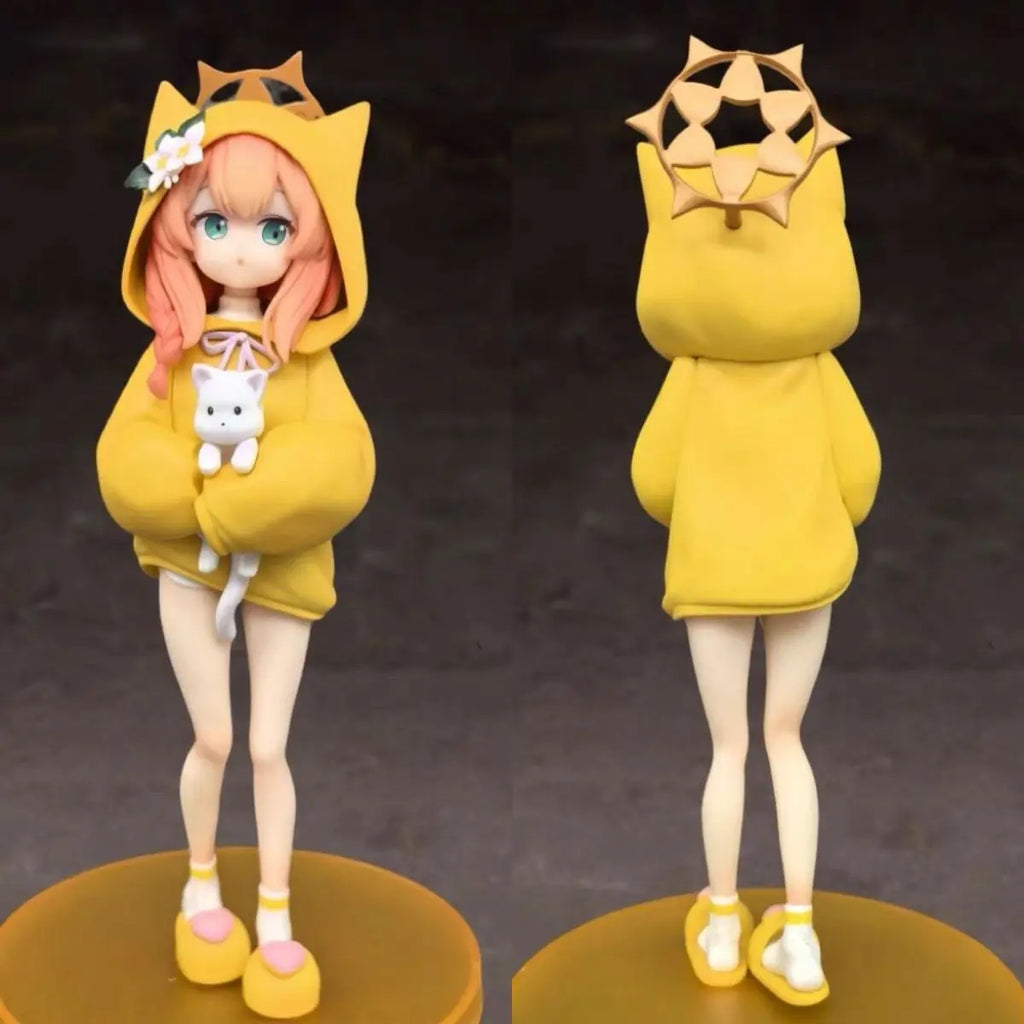 High Quality Blue Archive Sunaookami Shiroko Pajamas Replica Anime Figures Game Models Statue Girl Models Collectible Ornaments