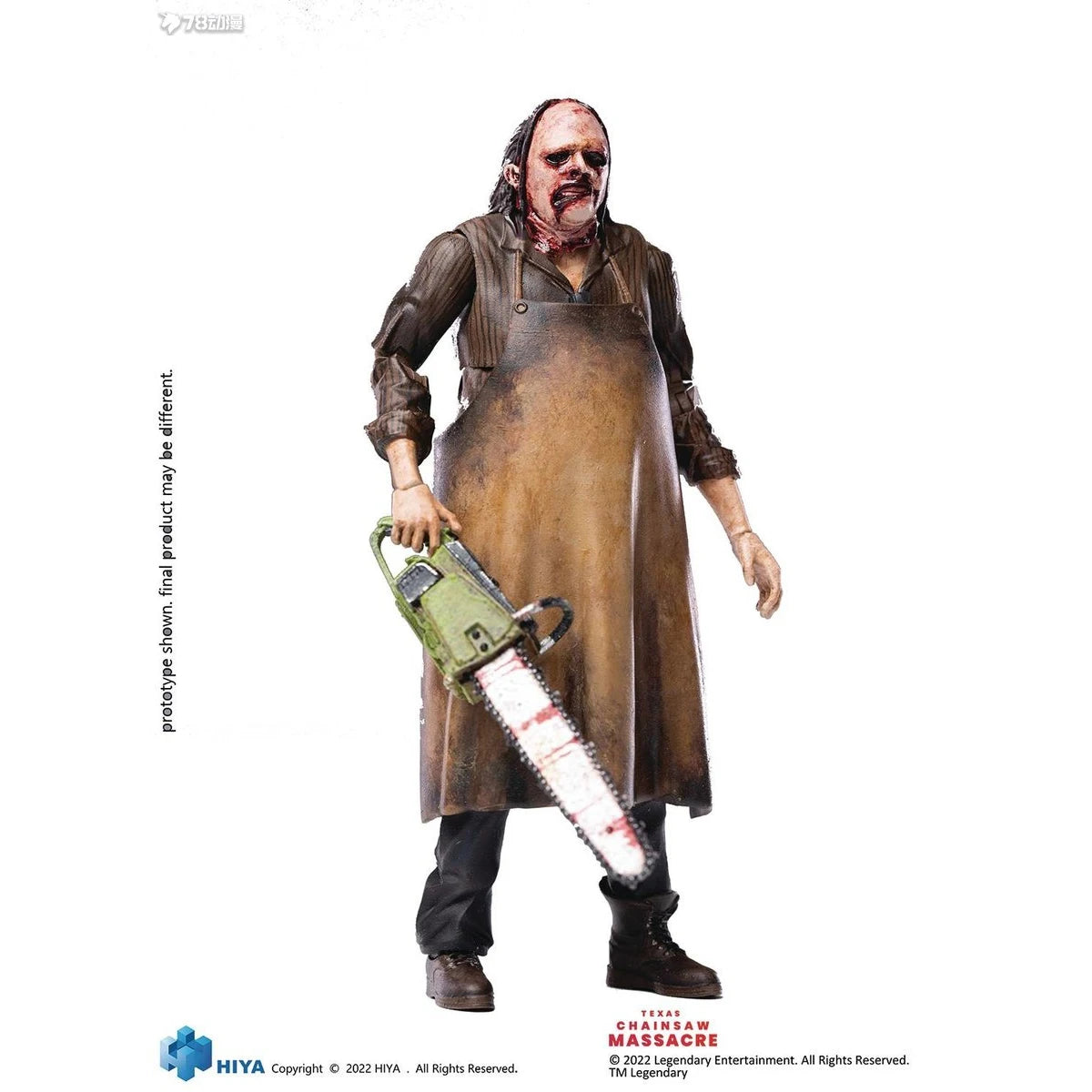 HIYA TOYS  GENUINE ORIGINAL  HIYA FILM SERIES TEXAS CHAINSAW MASSACRE (2022) LEATHERFACE MASSACRE EDITION     Action Figure Toys