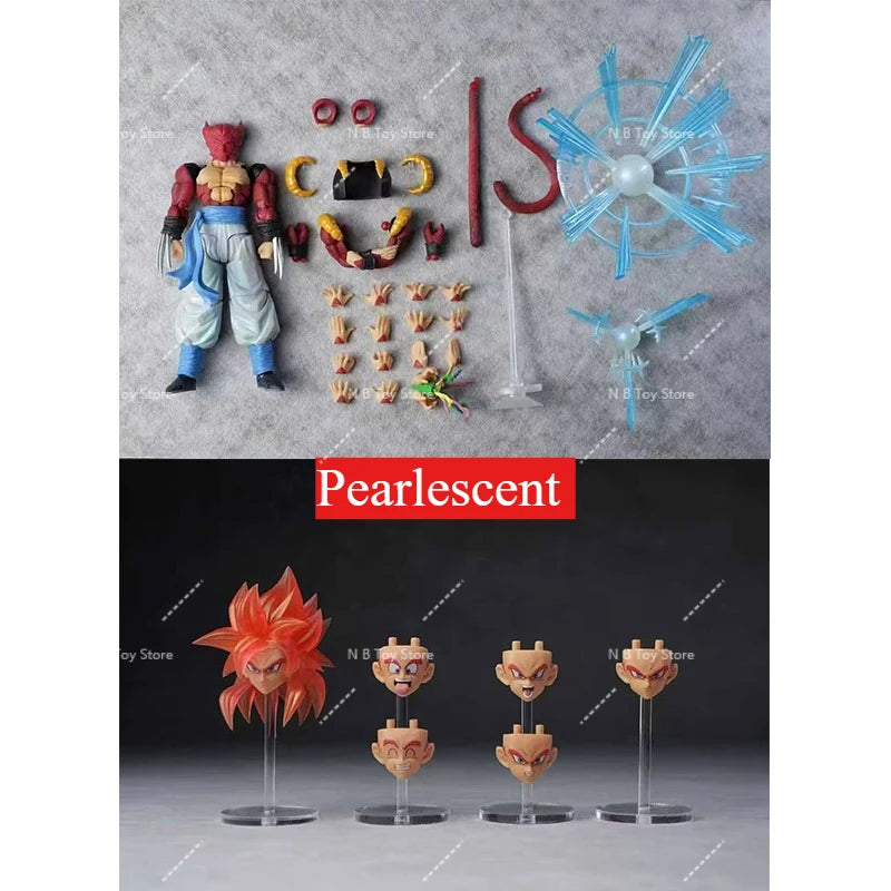 New Product Pre-order Tonsenarttoys/KAMIONE Studio Dragon Ball Fusion Warriors Ssj4 Gogeta 1/12 Movable Model Collection Gift