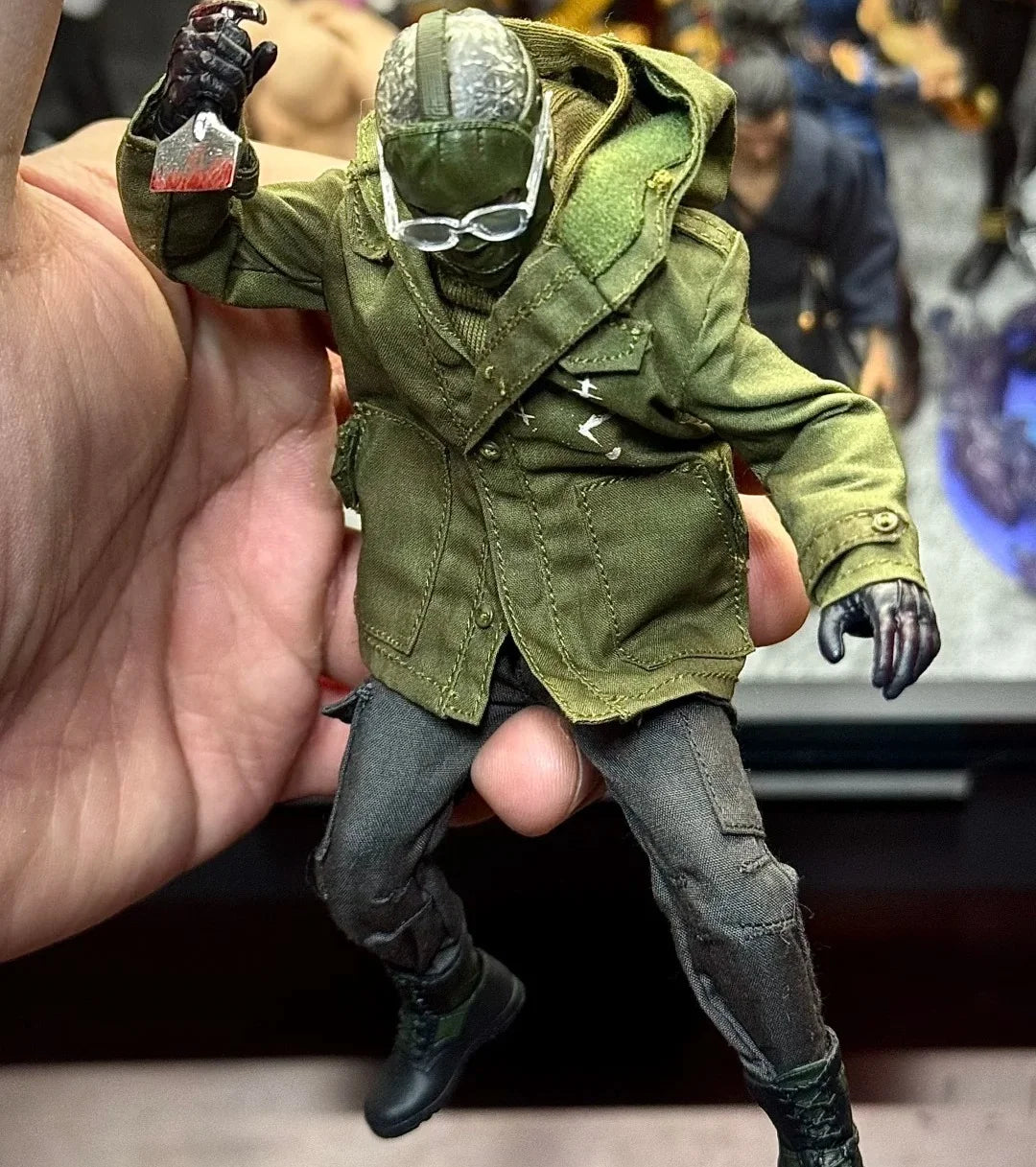 Six Foot Lane Studio Venus Toys Ss003 1 12 The Riddler Articulated Soldier Action Figure