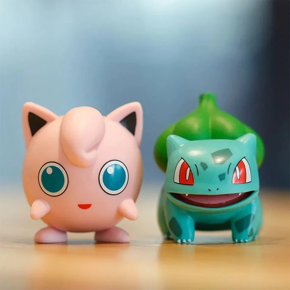Hot Sale 6PCS Anime Figures Mini Toy Models Charmander Psyduck Cute Collectible Dolls Kids Surprise Gift Exquisite In Stock