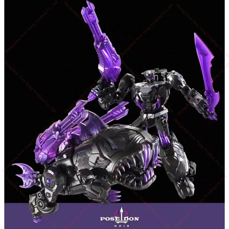 【In Stock】 Transformed Toys TFC Piranacon P01-06N 6-in-1 Black Purple Limited Edition Action Figures Toy Gift Collection